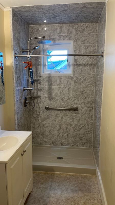 Tub To Shower Conversion